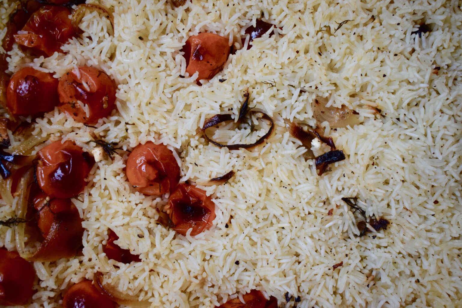 one-pan-baked-mediterranean-rice-recipe-with-basmati